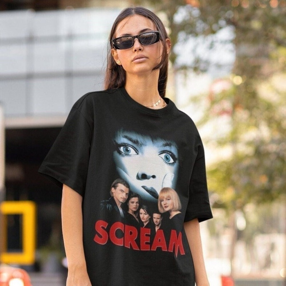 Retro Drew Barrymore Scream Shirt Retro Scream Movie Shirt
